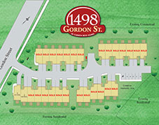 1498 Gordon St. Siteplan